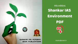 Shankar IAS Environment PDF