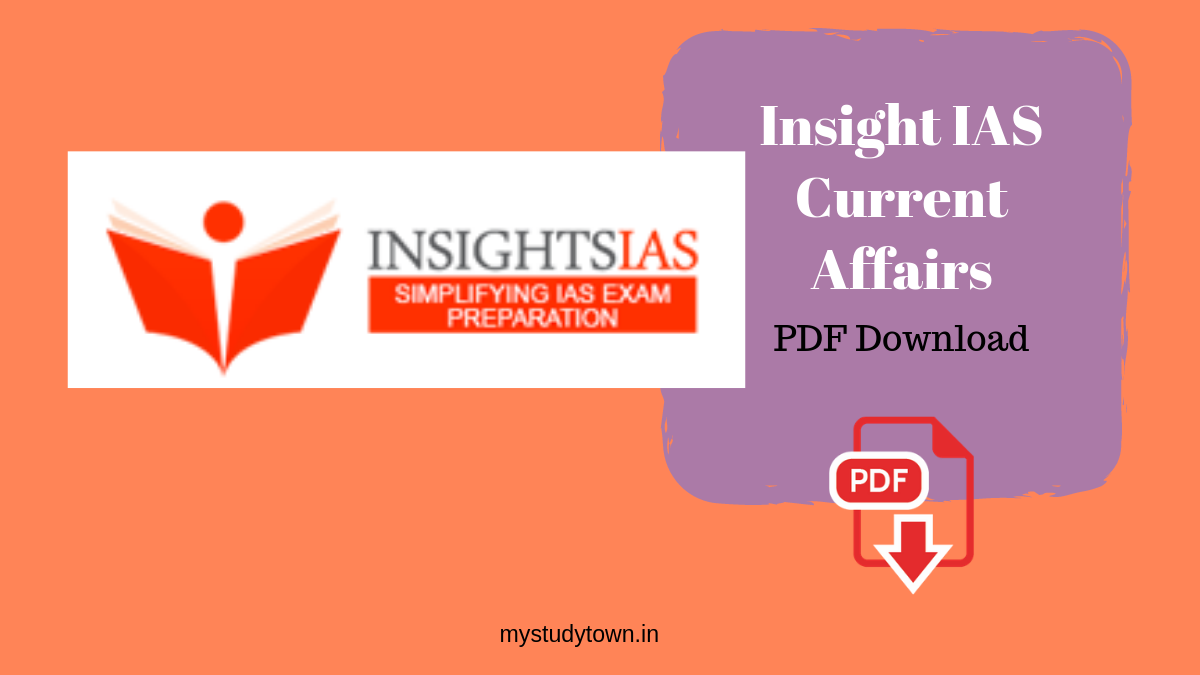Insight IAS Current Affairs