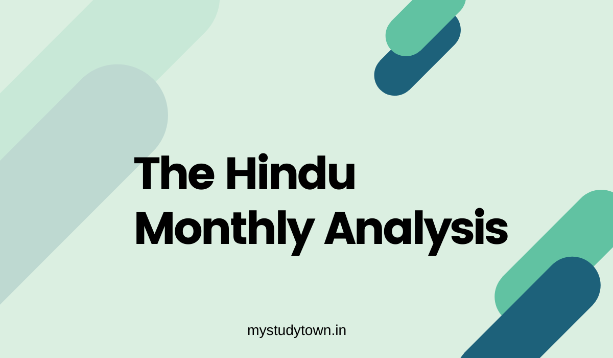 The Hindu Analysis monthly PDF Download [July 2019]