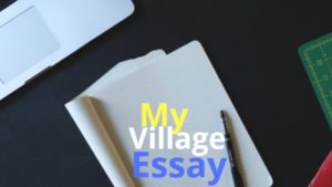 essay on our village in english