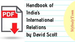 Handbook of India’s International Relations - David Scott