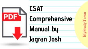 CSAT Comprehensive Manual by Jagran Josh