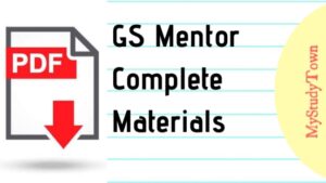 GS Mentor Complete Materials