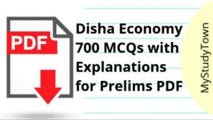 Disha Economy 700 MCQs with Explanations for Prelims