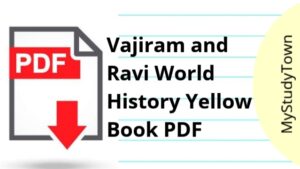 Vajiram and Ravi World History Yellow Book