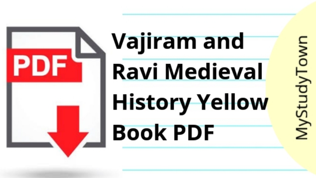 Vajiram and Ravi Medieval History Yellow Book