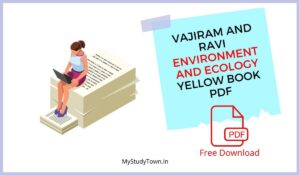 Vajiram and Ravi Environment and Ecology Yellow Book PDF