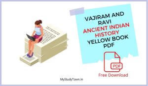 Vajiram and Ravi Ancient Indian History Yellow Book PDF