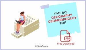 PMF IAS Geography Oceanography PDF
