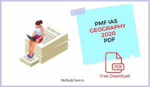 PMF IAS Geography 2020-21 PDF