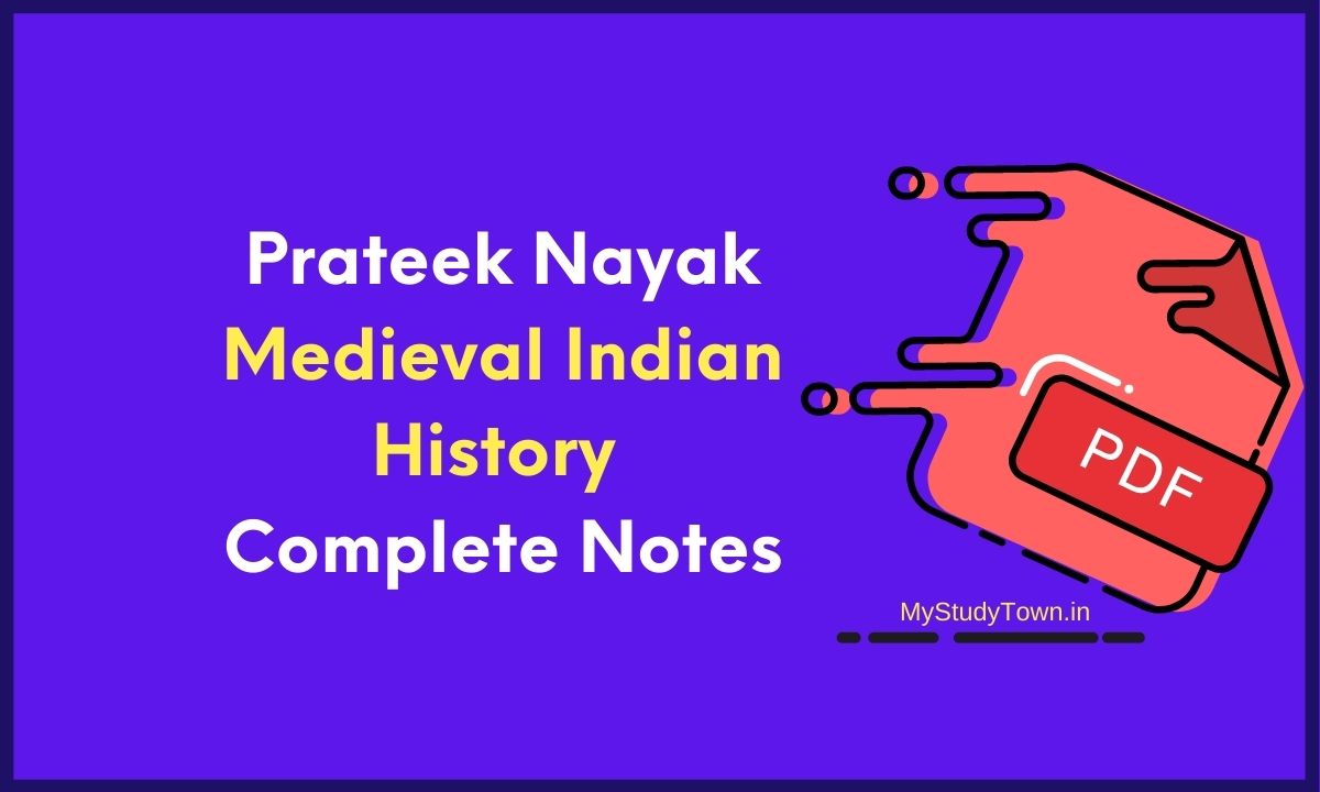 Prateek Nayak Medieval Indian History Complete Notes PDF