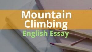 short essay on trekking in english