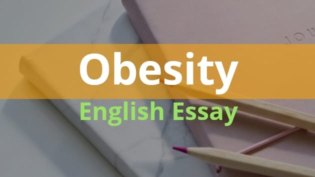 Essay on obesity in english