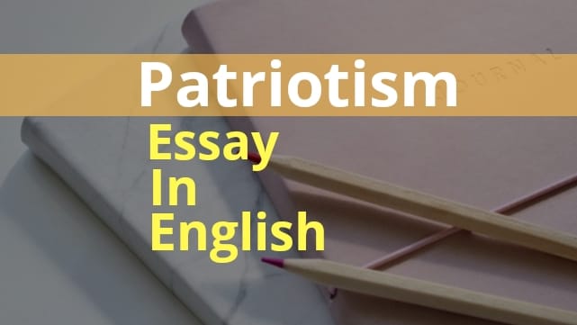 Patriotism Essay