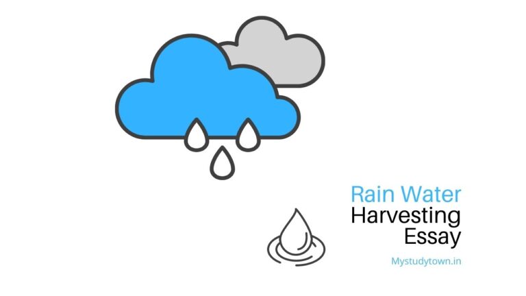 Rain Water Harvesting Essay And Paragraph [1000+ Words]