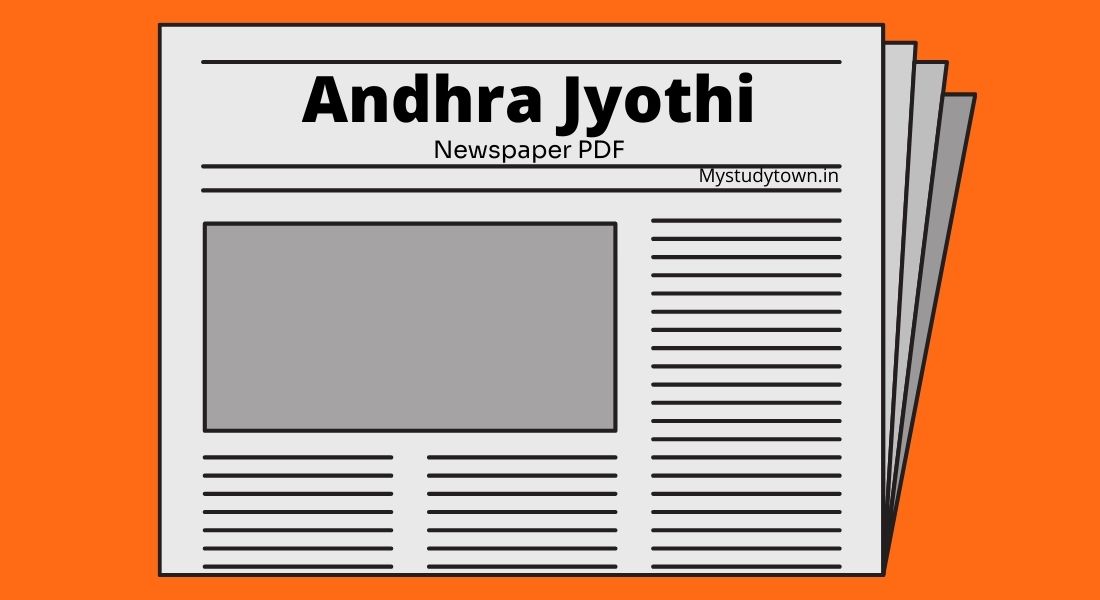 Andhra Jyothi epaper PDF