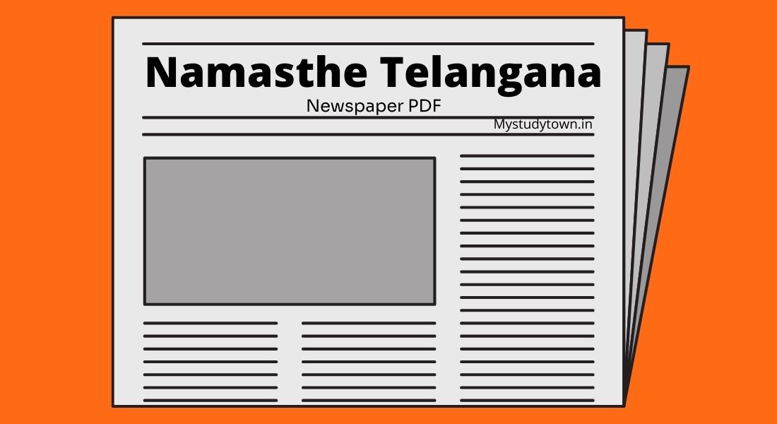 Namasthe Telangana epaper PDF