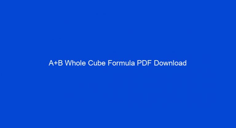 a-b-whole-cube-formula-pdf-download-my-study-town