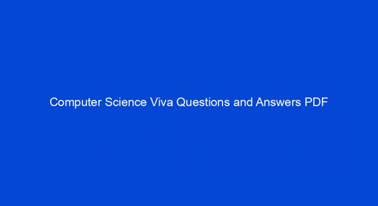 computer science phd viva questions