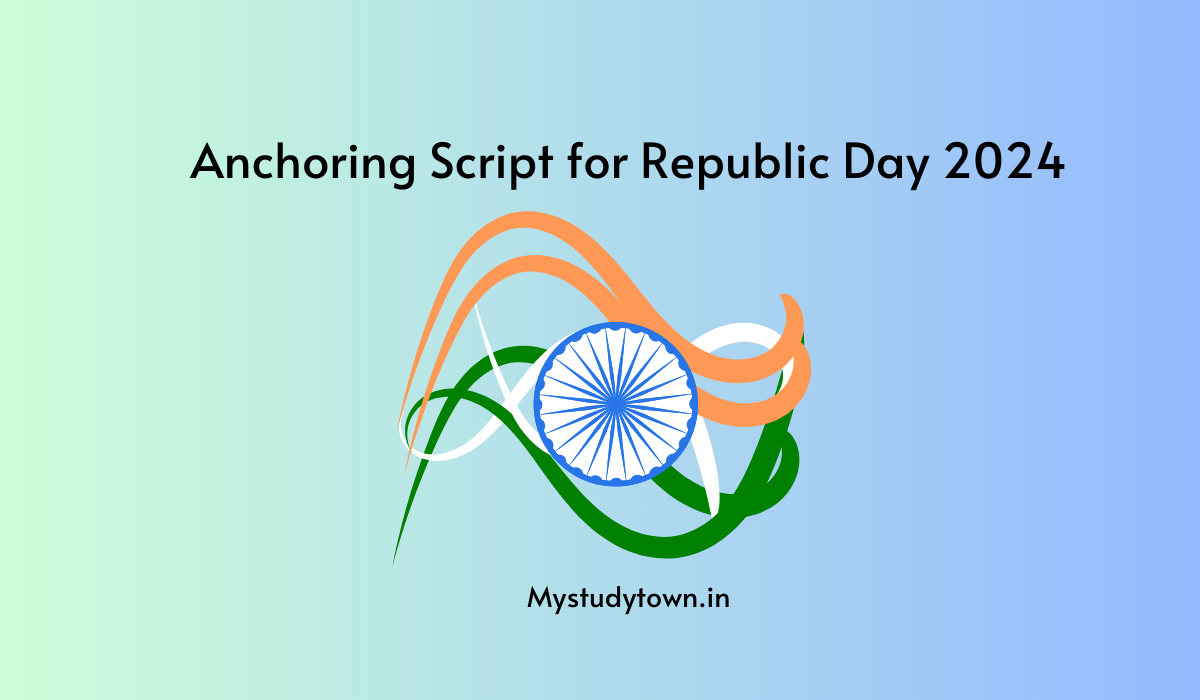 republic day Anchoring Script