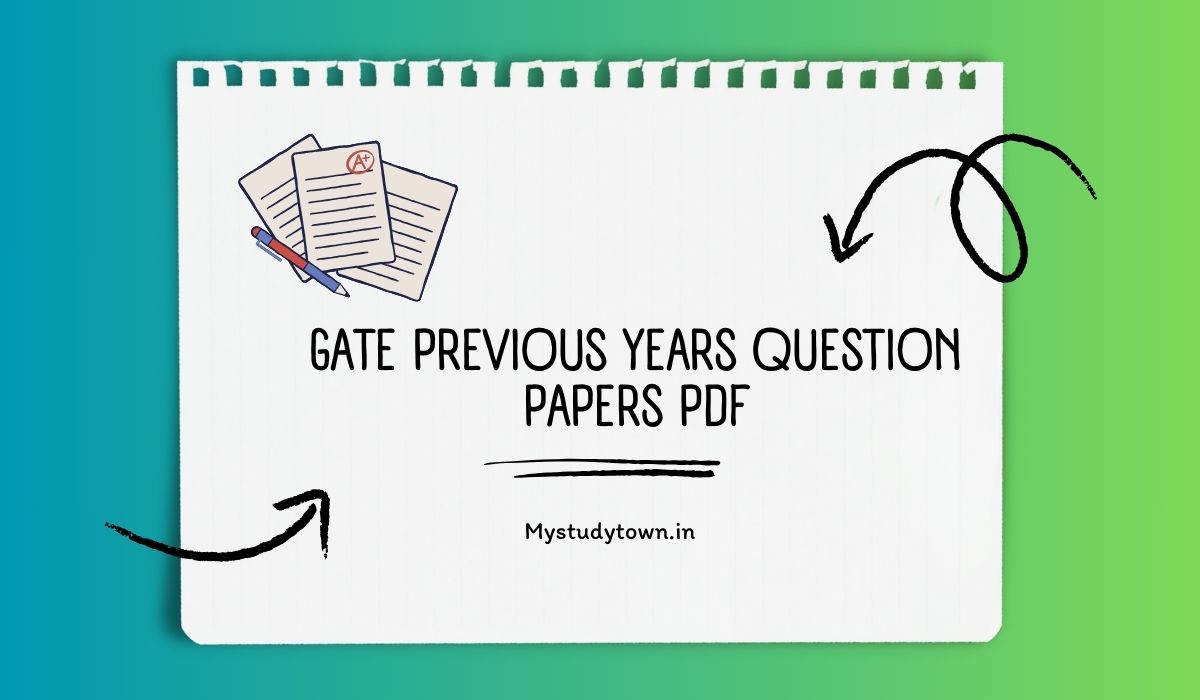 GATE Question Papers PDF